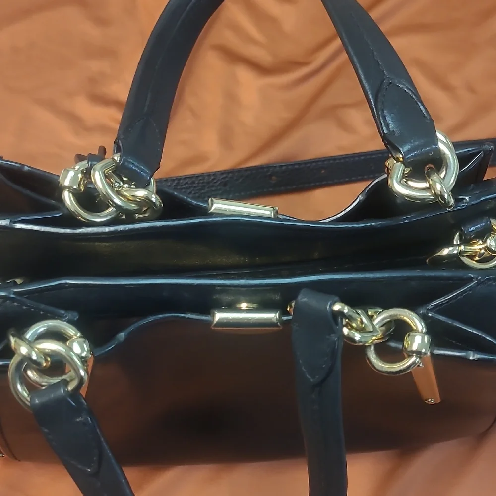 Coach Black Leather Dreamer 30947 - Picture 8 of 14